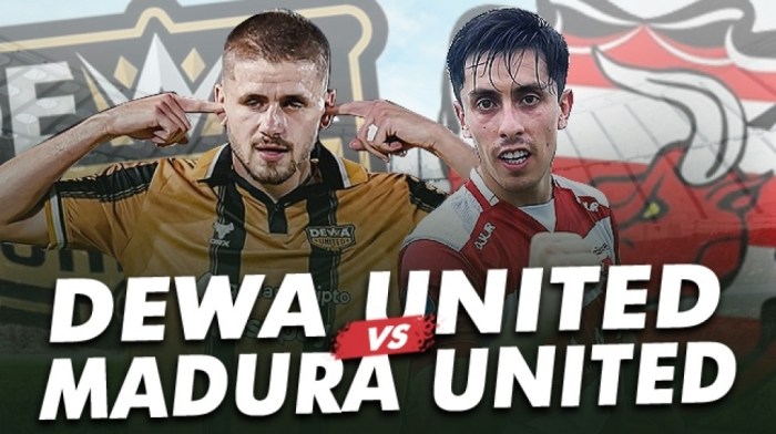 Hasil Liga 1: Drama 6 Gol, Dewa United vs Madura United Imbang