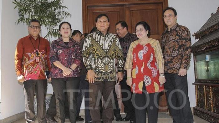 PDIP soal Pertemuan Megawati-Prabowo Belum Dijadwalkan