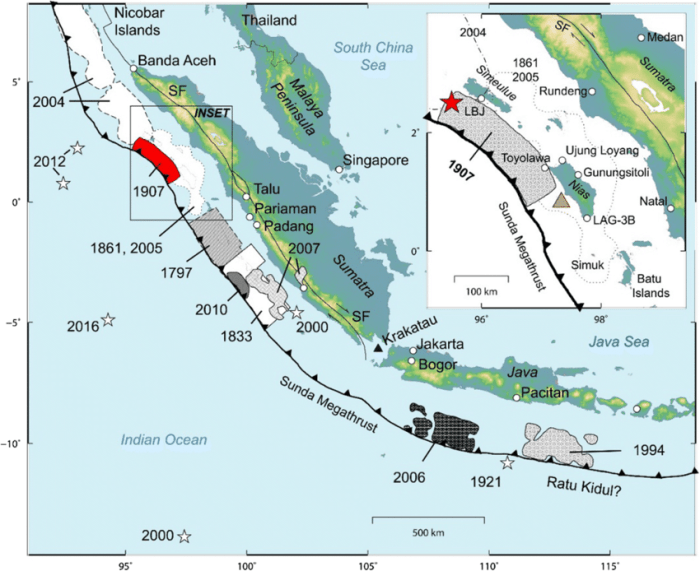 Selat sunda megathrust tsunami berpotensi kumparan