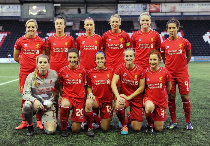 CHUTOGEL - Pemain terbaik bulan wanita Liverpool FC di babak kualifikasi