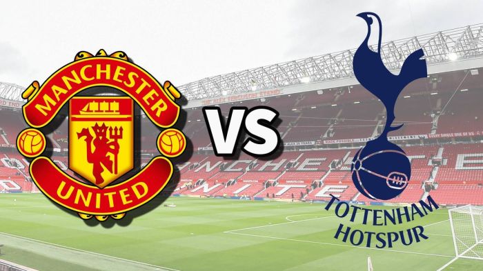 Link Live Streaming Liga Inggris Manchester United vs Tottenham