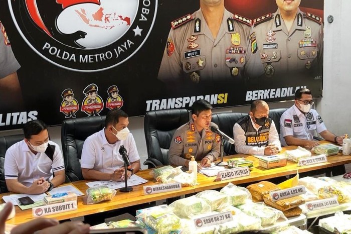 Bea cukai bnn polri gagalkan penyelundupan 29 kg sabu asal thailand